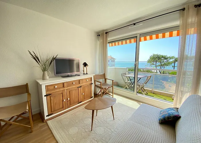 A146 2 Pieces Luminuex Vue Parking Moulleau Апартаменты Аркашон