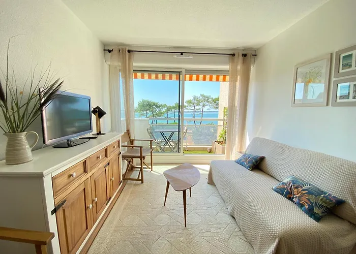 アパート A146 2 Pieces Luminuex Vue Parking Moulleau *